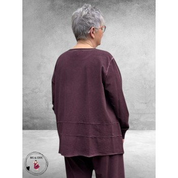 DYB Shirt Tie-Dye Plum 