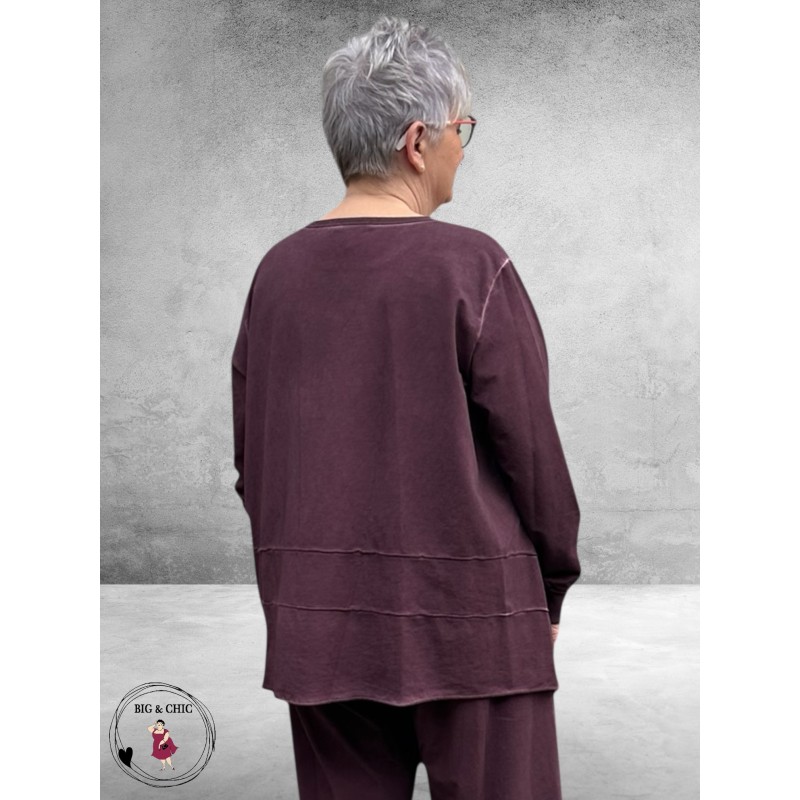 DYB Shirt Tie-Dye Plum 