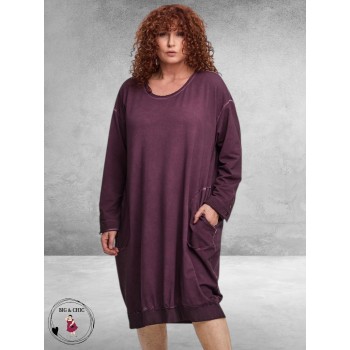 DYB Jurk Plum