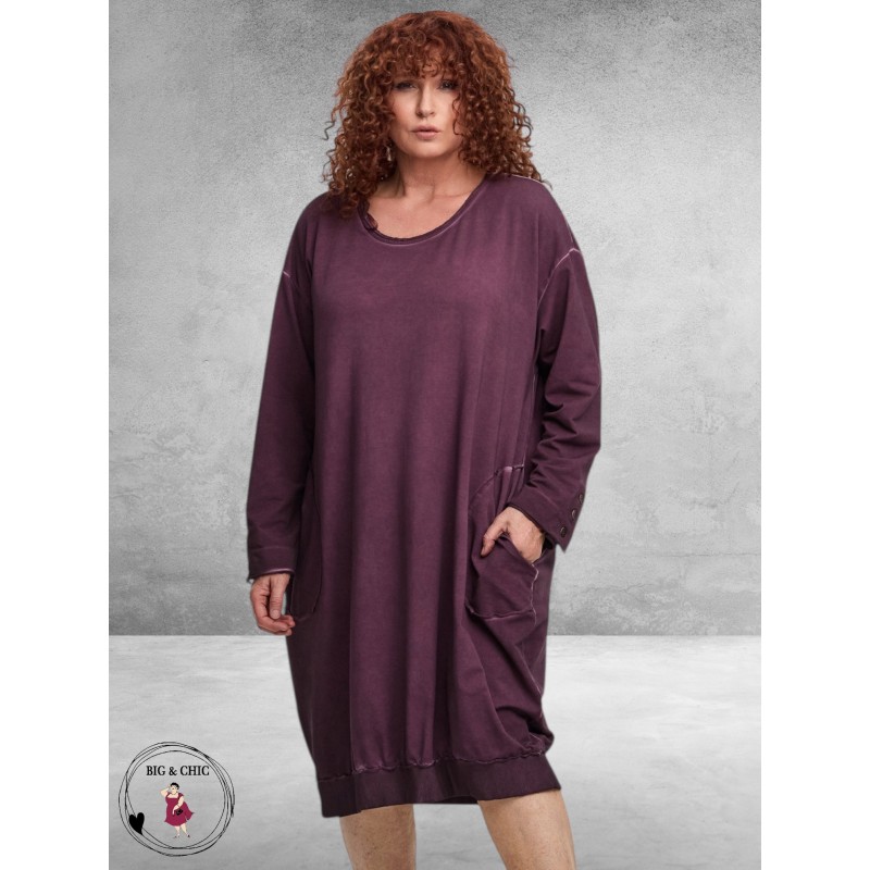 DYB Jurk Plum