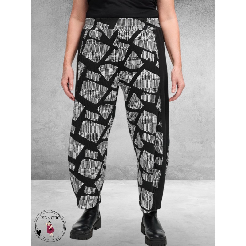 DYB Ballonbroek Zwart/Wit