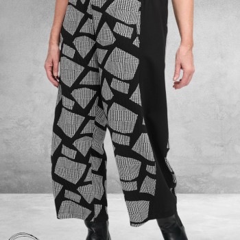 DYB Ballonbroek Zwart/Wit