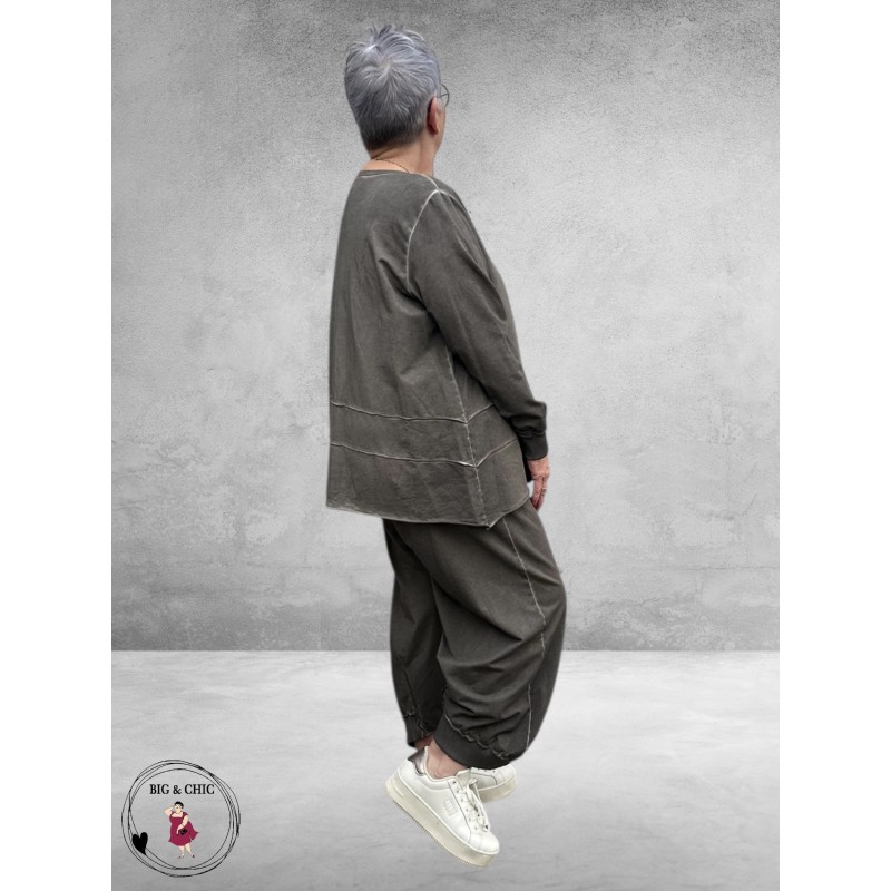 DYB Shirt Tie-Dye Taupe 