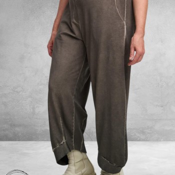 DYB Broek Katoen Tie-Dye Taupe