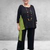 DYB Tweedelig Broek-Shirt Pak – Groen Accent