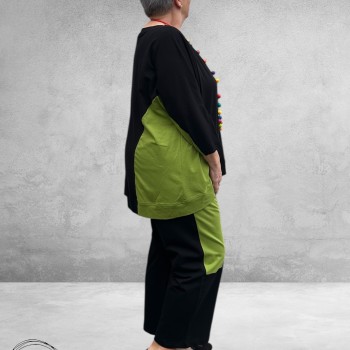 DYB Tweedelig Broek-Shirt Pak – Groen Accent