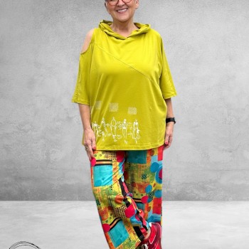 DYB Tweedelige Boek Pak Kleurrijk/Kiwigroen