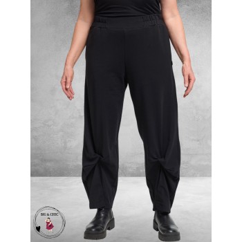 DYB  Broek Katoen Draaipijp  Zwart