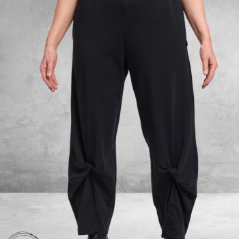 DYB  Broek Katoen Draaipijp  Zwart