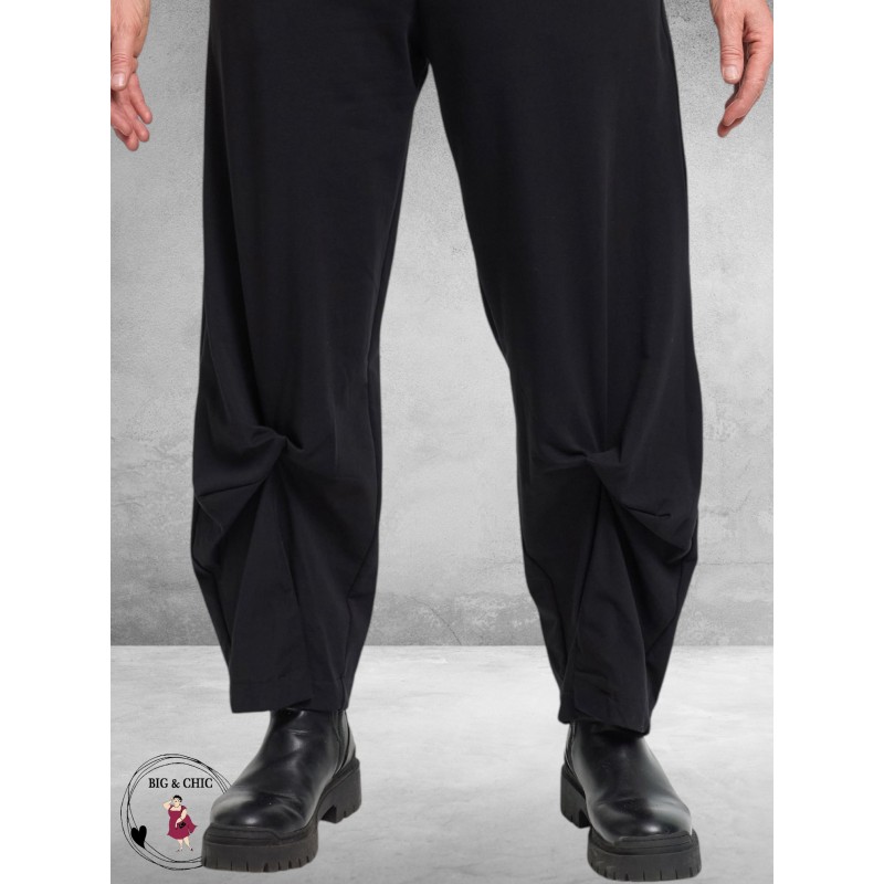 DYB  Broek Katoen Draaipijp  Zwart