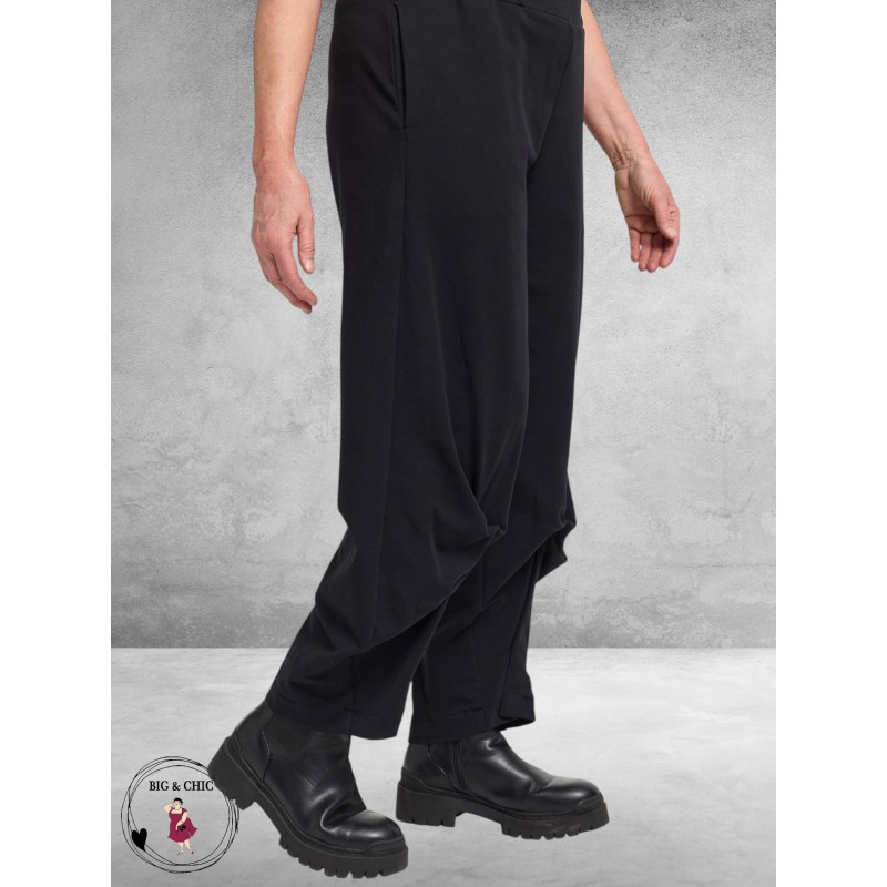 DYB  Broek Katoen Draaipijp  Zwart