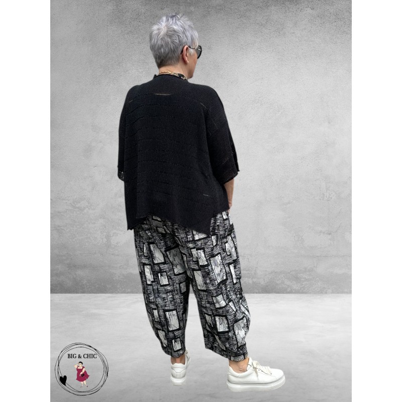 DYB Ballonbroek Crash Zwart-Wit