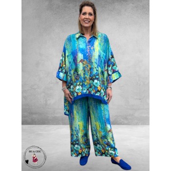 DYB Tweedelige Pak Artistieke Print