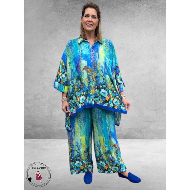 DYB Tweedelige Pak Artistieke Print