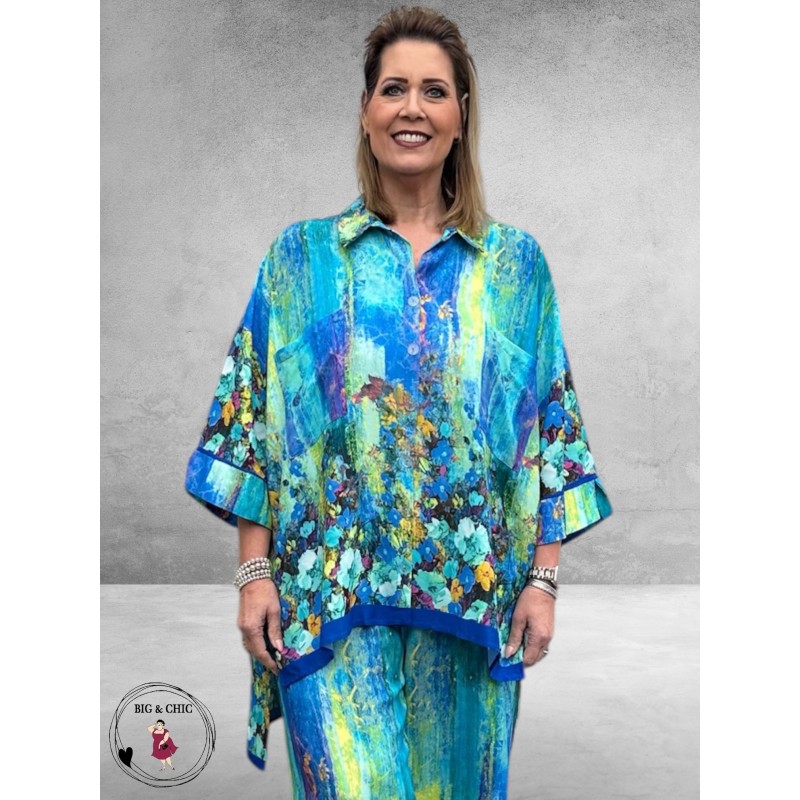 DYB Tweedelige Pak Artistieke Print