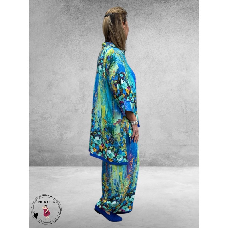 DYB Tweedelige Pak Artistieke Print