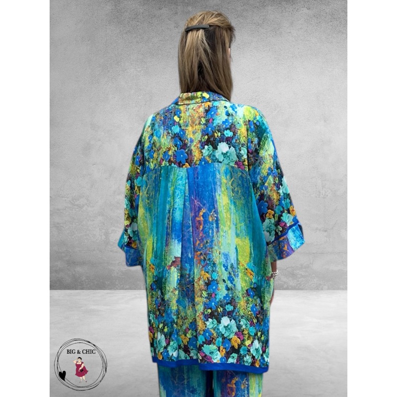 DYB Tweedelige Pak Artistieke Print