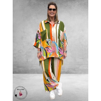 DYB Tweedelige Pak Zomer Flowers Print