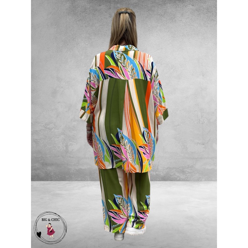 DYB Tweedelige Pak Zomer Flowers Print