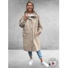 ETAGE PLUS Parka Jas Sand