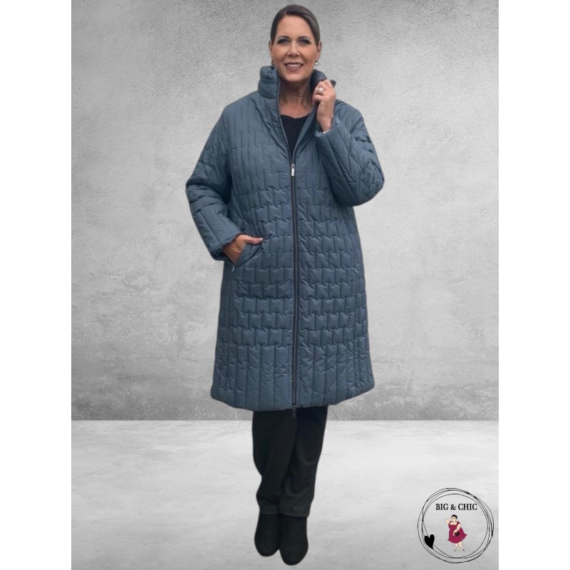 ETAGE PLUS Jas Long Jacket Blue