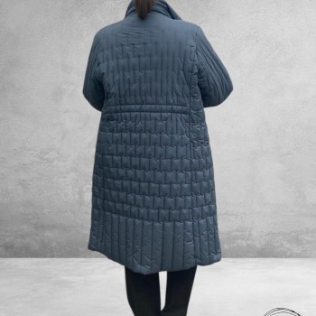ETAGE PLUS Jas Long Jacket Blue