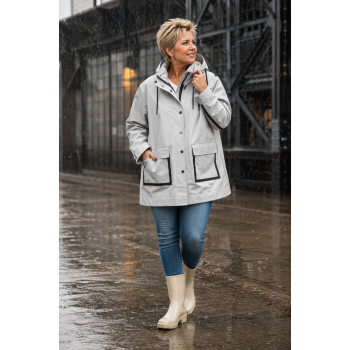 Etage Plus Regenjas – Magic Rain Lichtbeige
