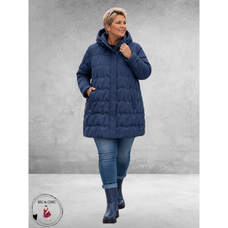 ETAGE PLUS Winterjas Blauw 