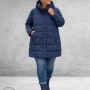 ETAGE PLUS Winterjas Blauw 