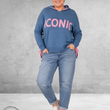 Eiszeit Trui ICONIC Smoke Blue