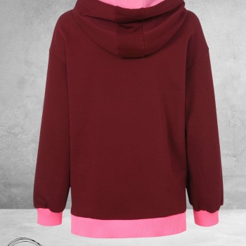 Eiszeit Sweater/Hoddie London Calling Red-Plum