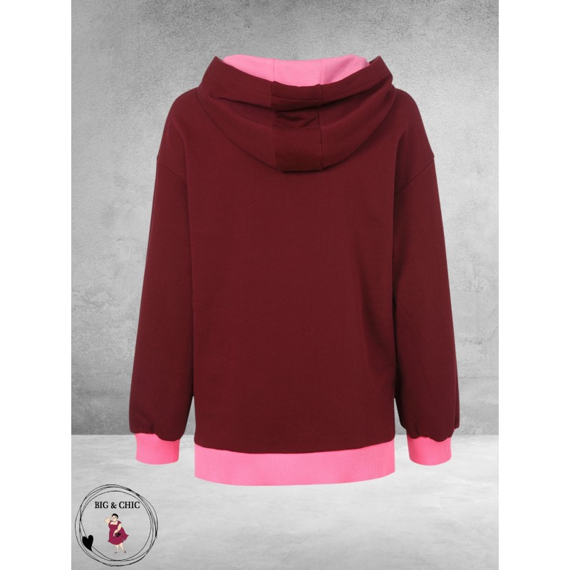 Eiszeit Sweater/Hoddie London Calling Red-Plum
