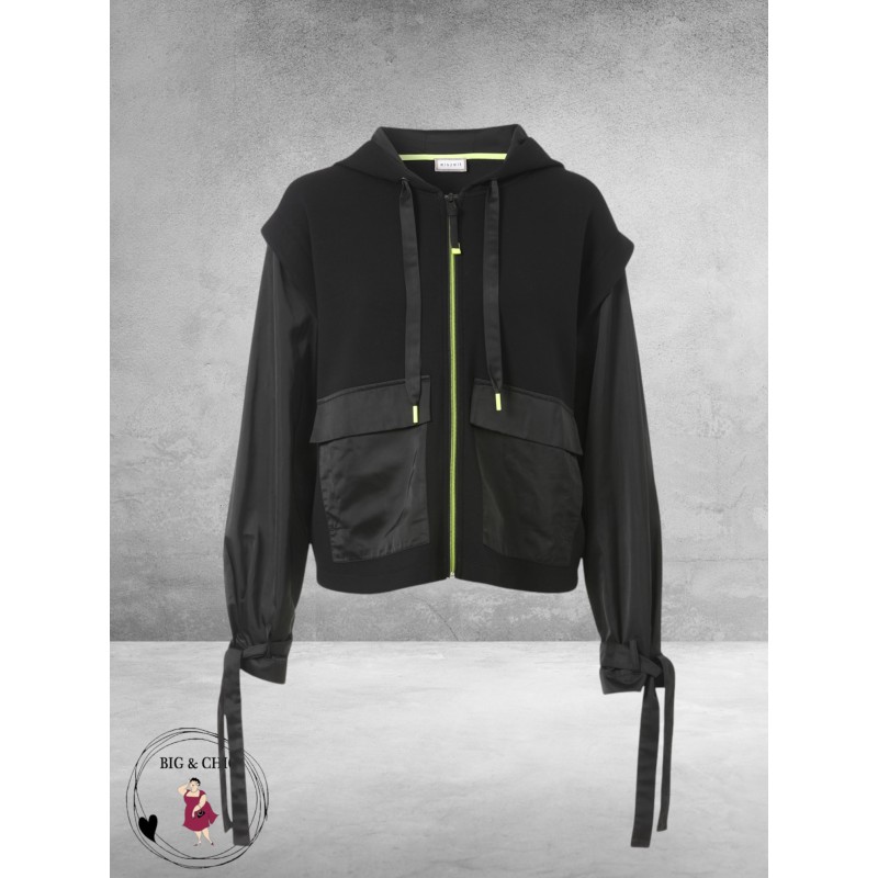 EISZEIT Vest/Jasje Neon Jungle Zwart