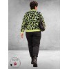 EISZEIT Vest Neon Jungle Zwart/NeonGroen