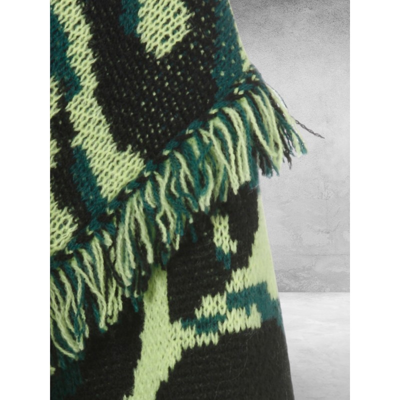 EISZEIT Vest Neon Jungle Zwart/NeonGroen