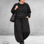 EISZEIT Sweater Neon Jungle Stoer Zwart
