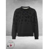 EISZEIT Sweater Neon Jungle Stoer Zwart