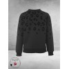 EISZEIT Sweater Neon Jungle Stoer Zwart