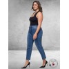 FOX FACTOR Jeans GIGI Monza Blue Mom 32