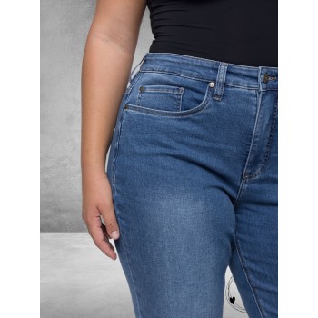 FOX FACTOR Jeans GIGI Monza Blue Mom  30