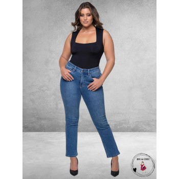 FOX FACTOR Jeans ROXI Nasau Blue Straight 29