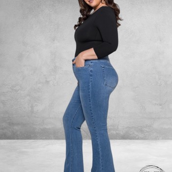 FOX FACTOR Jeans Bili  Bootcut Aruba Blue 