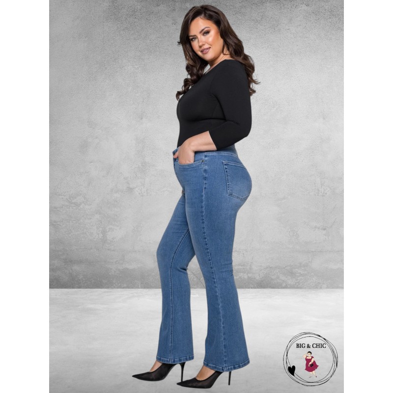 FOX FACTOR Jeans Bili  Bootcut Aruba Blue 