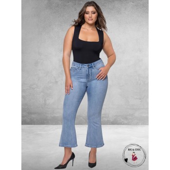 FOX FACTOR Jeans Bobi Cropped Sunrise Blue