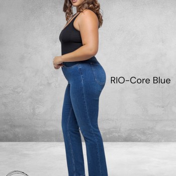 FOX FACTOR Jeans RIO Knox Blue Straight 32