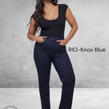 FOX FACTOR Jeans RIO Core Blue Straight 32