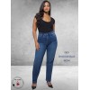 FOX FACTOR Jeans GIGI Shadow Blue Mom 32