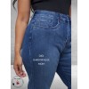 FOX FACTOR Jeans GIGI Shadow Blue Mom 32