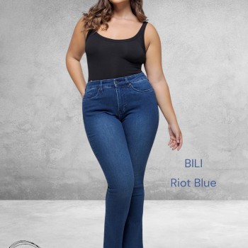 FOX FACTOR Jeans Bili  Bootcut Riot Blue 