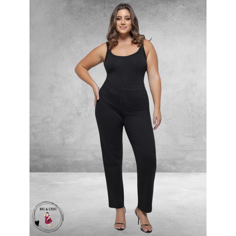 FOX FACTOR Jeans GIGI Empire Black  Mom 32